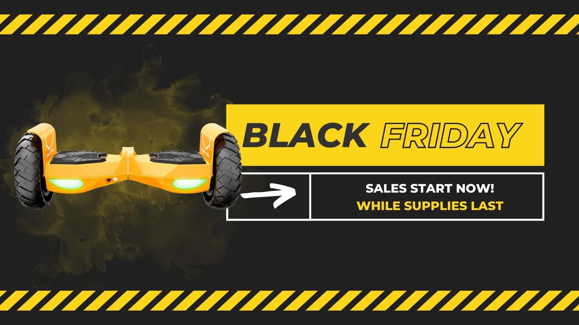 Ride In Style With Black Friday Hoverboard